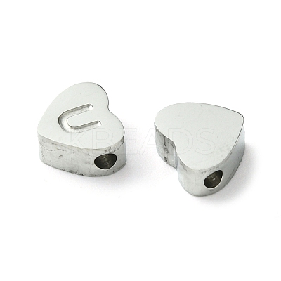 Tarnish Resistant 316L Surgical Stainless Steel Beads STAS-R230-01U-P-1-1