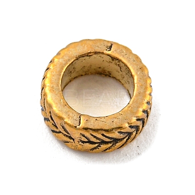 Tibetan Style Alloy European Beads FIND-M011-24AG-1