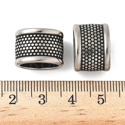 304 Stainless Steel Slide Charms STAS-Z147-15AS-1