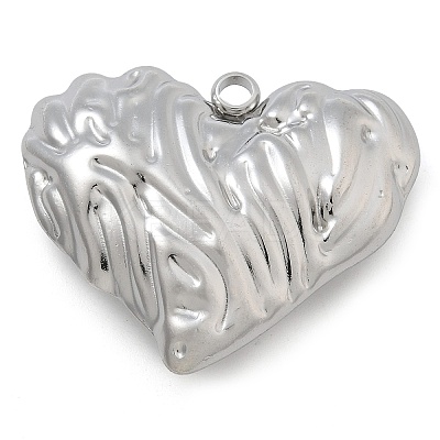 Anti-Tarnish 304 Stainless Steel Pendants STAS-M084-03D-P-1