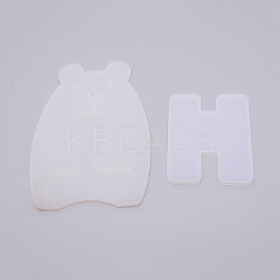 Bear Mobile Phone Holder  Silicone Molds DIY-TAC0007-91-1