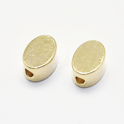 Long-Lasting Plated Brass Beads KK-K193-058G-NF-1