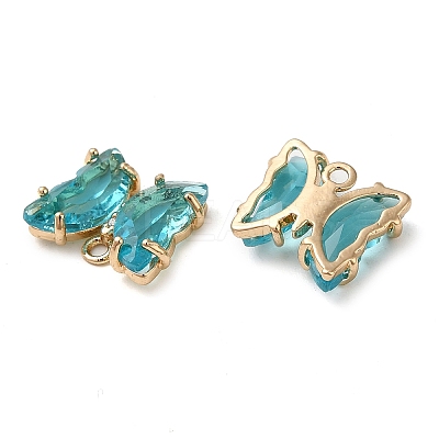 Brass with Glass Pendants FIND-Z020-02H-1