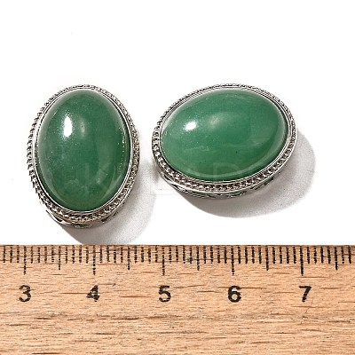Natural Green Aventurine Multi-Strand Links KK-M304-02P-22-1