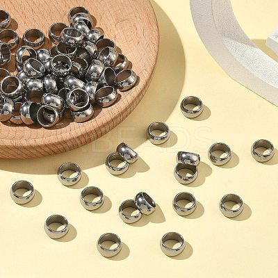 Tarnish Resistant 304 Stainless Steel Beads X-STAS-E036-17-1