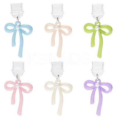 6Pcs 6 Colors Silicone Mobile Dustproof Plugs FIND-CN0002-02-1