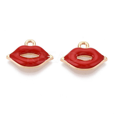 Alloy Enamel Pendants ENAM-S121-093-1