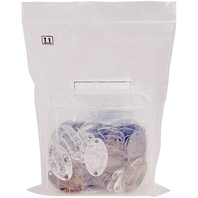 Tibetan Style Alloy Links TIBE-NB0001-03-1