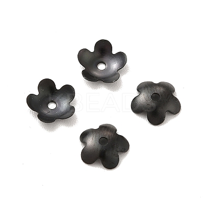 Ion Plating(IP) 304 Stainless Steel Bead Caps X-STAS-K113-01EB-1