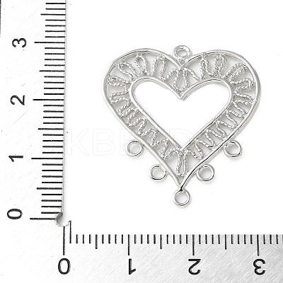 Brass Heart Chandelier Component Links KK-P290-30B-P-1