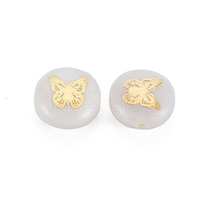 Natural Freshwater Shell Beads SHEL-S278-060-1