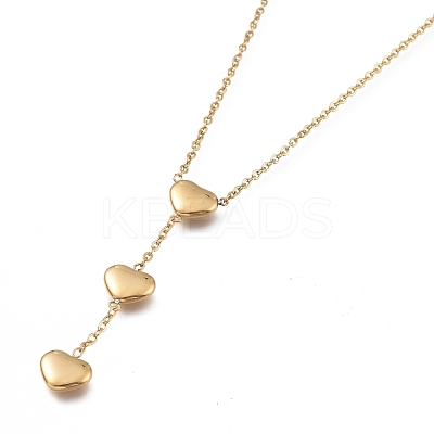 Heart 304 Stainless Steel Jewelry Sets SJEW-M097-13G-1