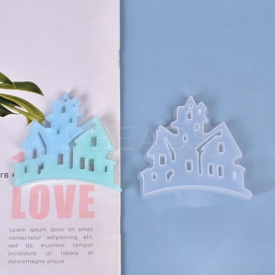 Halloween DIY Castle Ghost Silicone Molds DIY-L021-50-1