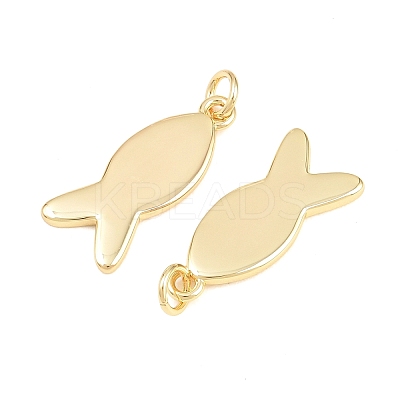Brass Pendants KK-P353-11G-03-1