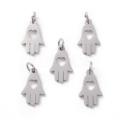 Non-Tarnish 304 Stainless Steel Pendants LS-STAS-Q201-T453S-1