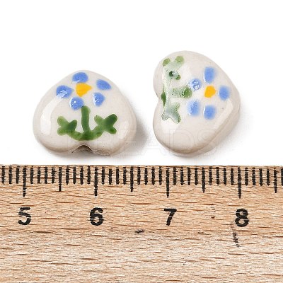 Handmade Porcelain Beads PORC-D011-01E-1