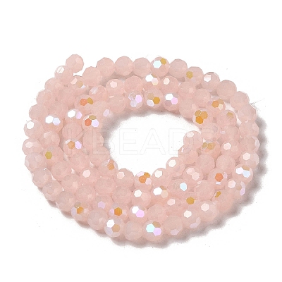 Imitation Jade Glass Beads Strands EGLA-A035-J6mm-L08-1