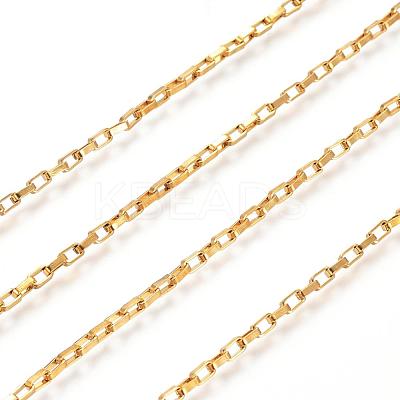 Ion Plating(IP) 304 Stainless Steel Venetian Chains CHS-H007-27G-1