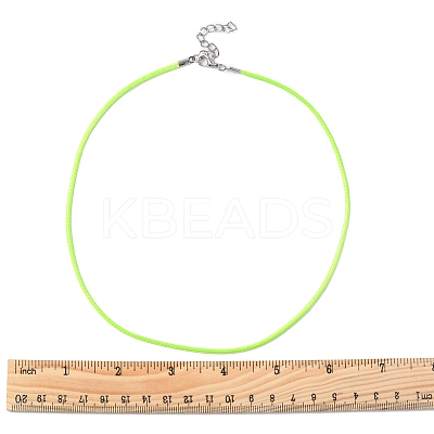 30Pcs 5 Colors Waxed Cord Necklace Making NCOR-FS0001-02-1