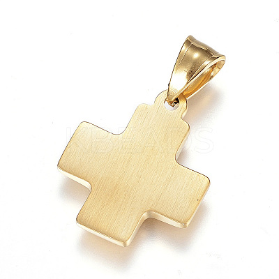 304 Stainless Steel Pendants STAS-H329-87G-1