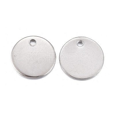 Non-Tarnish 201 Stainless Steel Charms STAS-F255-043P-12mm-1