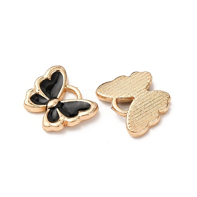 Light Gold Plated Alloy Charms LS-ENAM-L029-06B-1