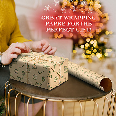 Flower Gift Wrapping Paper DIY-TAC0020-52A-1