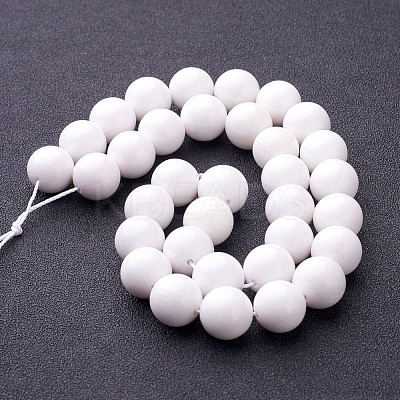 Natural Mashan Jade Round Beads Strands LS-G-D263-12mm-XS01-1