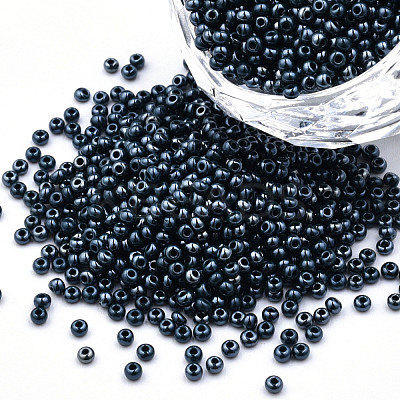 11/0 Czech Opaque Glass Seed Beads SEED-N004-003B-39-1