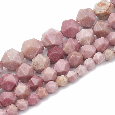 Natural Rhodonite Beads Strands G-S332-10mm-007-1