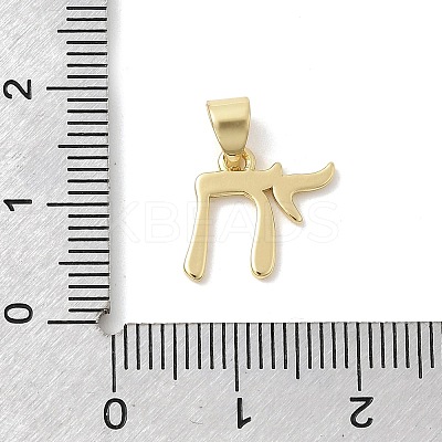 Brass Pendants KK-H529-43G-1