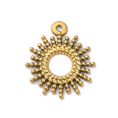 304 Stainless Steel Pendants STAS-G312-01G-1
