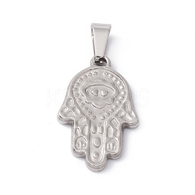 Non-Tarnish 304 Stainless Steel Pendants STAS-A062-18P-1