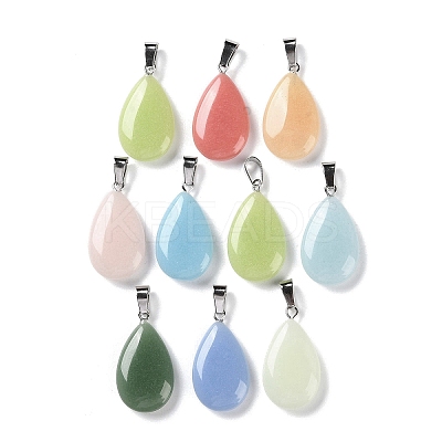 Synthetic Noctilucent Stone/Luminous Stone Pendants G-Z054-06B-1