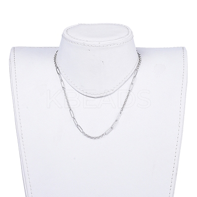 Chain Necklaces NJEW-JN02766-1