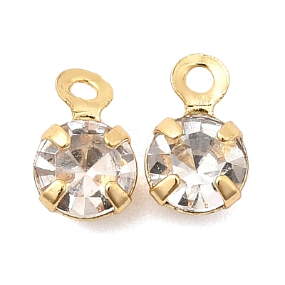 Brass Pendants KK-D024-04B-G-1