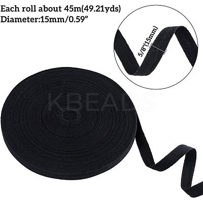 Cotton Ribbons OCOR-WH0032-49A-1