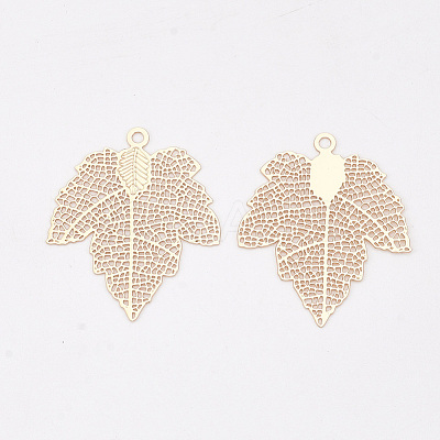 Autumn Theme Brass Pendants KKC-S001-017KC-1
