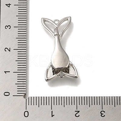Brass with Shell Fold Over Clasps KK-H480-48P-01-1