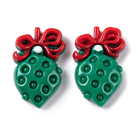 Christmas Decorations Theme Opaque Resin Decoden Cabochons RESI-Z026-01H-1