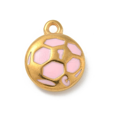 Ion Plating(IP) 304 Stainless Steel Pendants STAS-R008-10G-02-1