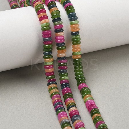 Dyed Natural White Jade Beads Strands GG-CBAC08A-A01-11-1