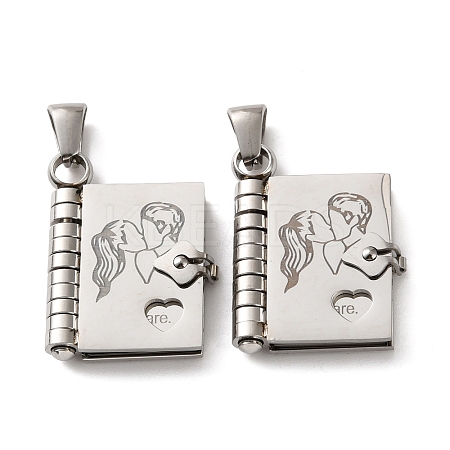 304 Stainless Steel Pendants SA-CBA694E-01P-02-1