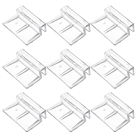 Olycraft Aquarium Fish Tank Acrylic Clips Glass Cover Support Holders AJEW-OC0002-17-1