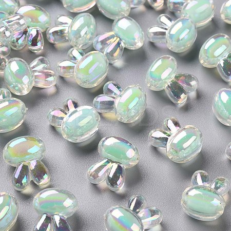 Transparent Acrylic Beads TACR-S152-05B-SS2111-1