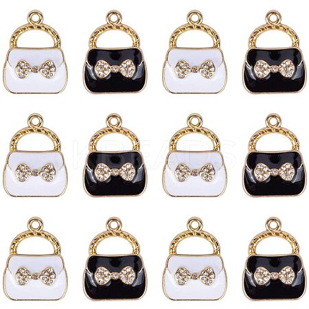 Golden Plated Alloy Pendants ENAM-NB0001-08G-1