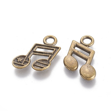 Tibetan Style Alloy Pendants TIBEP-22644-AB-NR-1