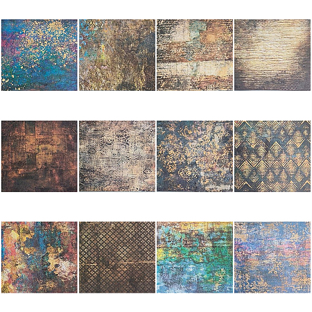 Square Scrapbook Paper Pads DIY-WH20013-83A-1