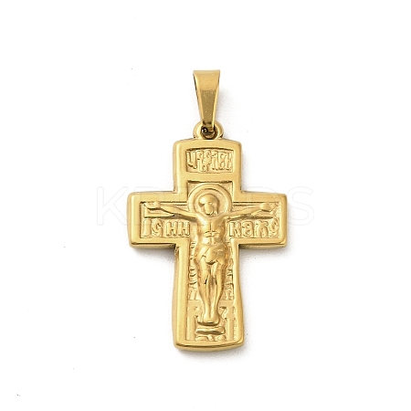 304 Stainless Steel Pendants STAS-P400-11A-G-1