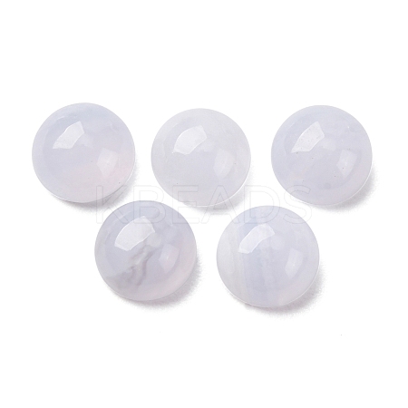 Natural Blue Lace Agate Cabochons G-O185-01G-02-1
